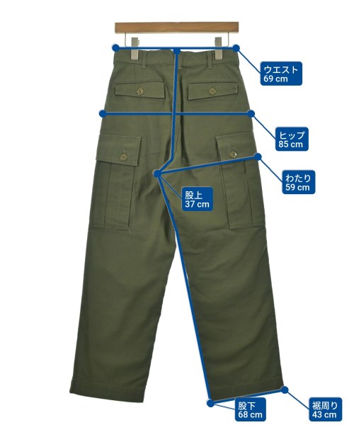 THE SHINZONE（ザシンゾーン）カーゴパンツ 緑 サイズ:38(M位) レディース/2200666866028