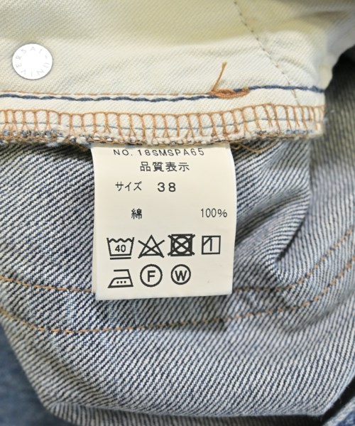 THE SHINZONE（ザシンゾーン）デニムパンツ 青 サイズ:38(M位) レディース/2200666955043