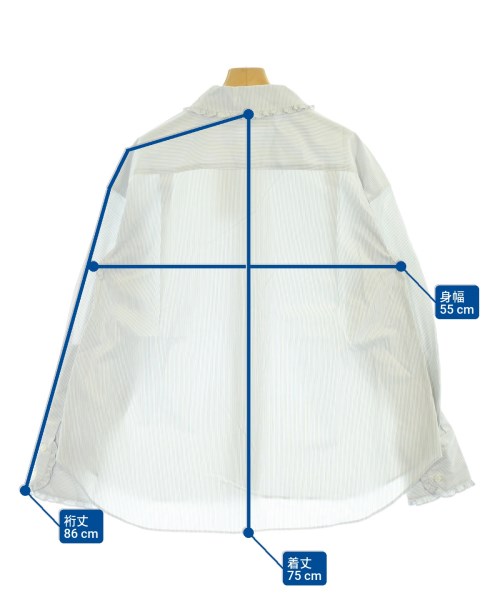 THE SHINZONE（ザシンゾーン）カジュアルシャツ 白 サイズ:FO レディース/2200666985163