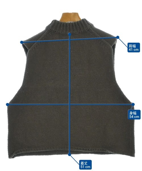 THE SHINZONE（ザシンゾーン）ベスト/ノースリーブ グレー サイズ:FO レディース/2200668057028