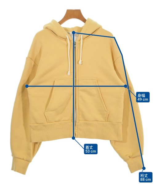THE SHINZONE（ザシンゾーン）パーカー 黄 サイズ:F レディース/2200666490018
