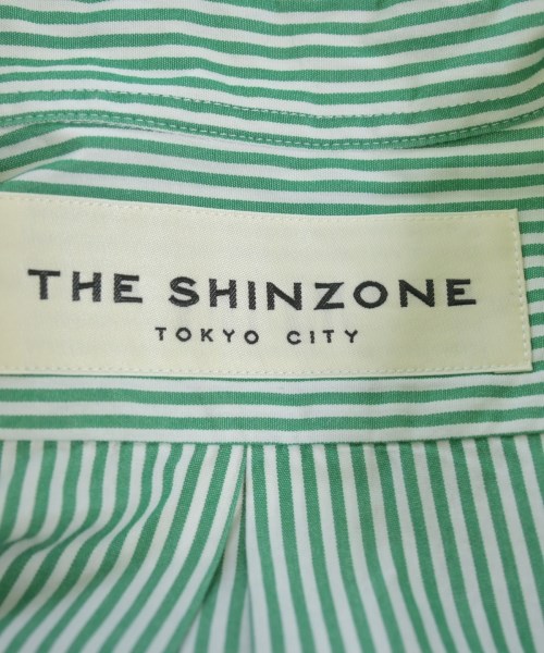 THE SHINZONE（ザシンゾーン）カジュアルシャツ 緑 サイズ:PO(XXS位) レディース/2200724165070