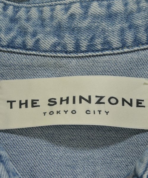 THE SHINZONE（ザシンゾーン）カジュアルシャツ 青 サイズ:34(S位) メンズ/2200732033026