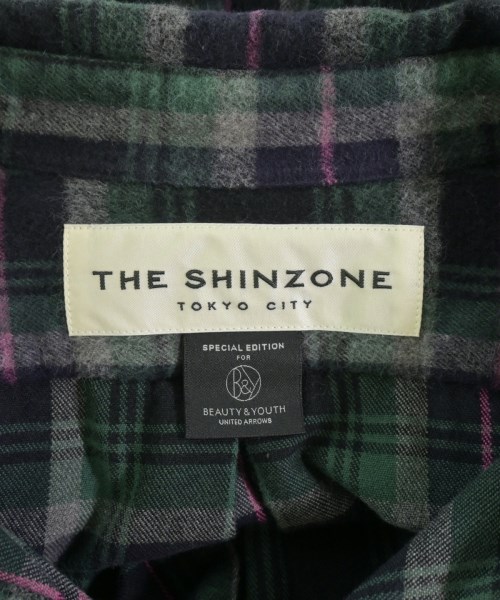 THE SHINZONE（ザシンゾーン）カジュアルシャツ 紺 サイズ:M レディース/2200732681043