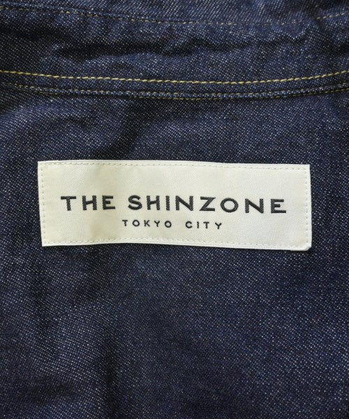 THE SHINZONE（ザシンゾーン）シャツワンピース 紺 サイズ:34(XS位) レディース/2200732950156