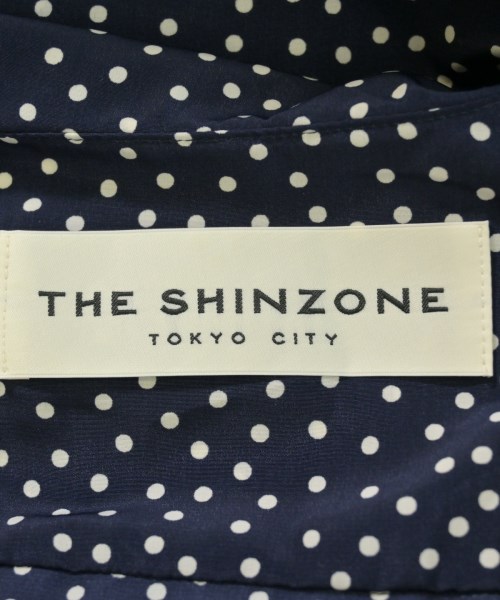 THE SHINZONE（ザシンゾーン）ブラウス 紺 サイズ:36(S位) レディース/2200721276045