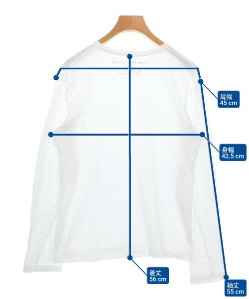 THE SHINZONE（ザシンゾーン）Tシャツ・カットソー 白 サイズ:-(S位) レディース/2200690495027