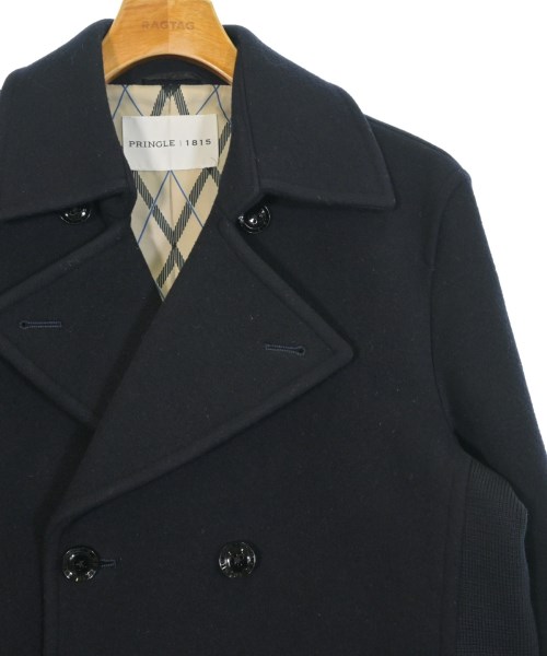 PRINGLE 1815（プリングル　エイティーンフィフティー）ピーコート 紺 サイズ:40(M位) メンズ/2200650566019