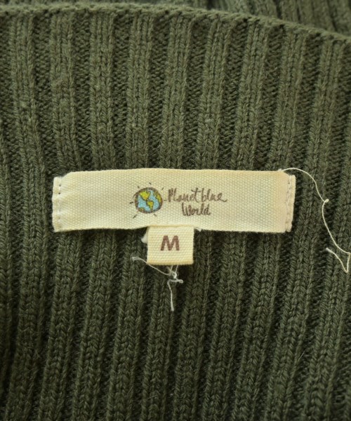 Planet blue world（プラネットブルーワールド）ニット・セーター 緑 サイズ:M レディース/2200624904038