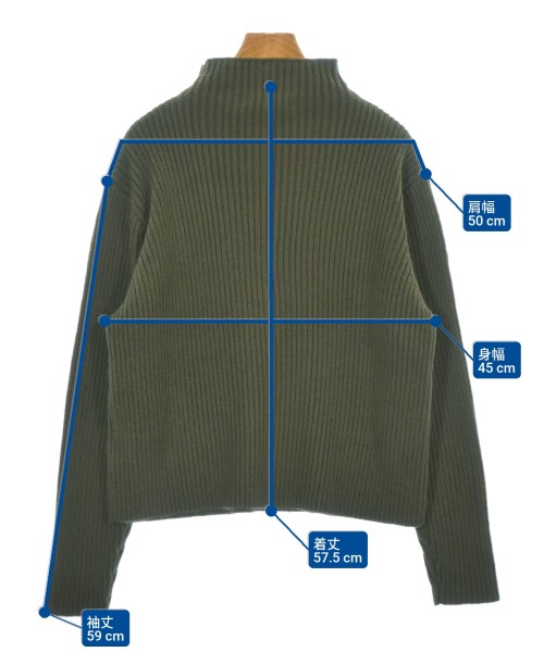 Planet blue world（プラネットブルーワールド）ニット・セーター 緑 サイズ:M レディース/2200624904038