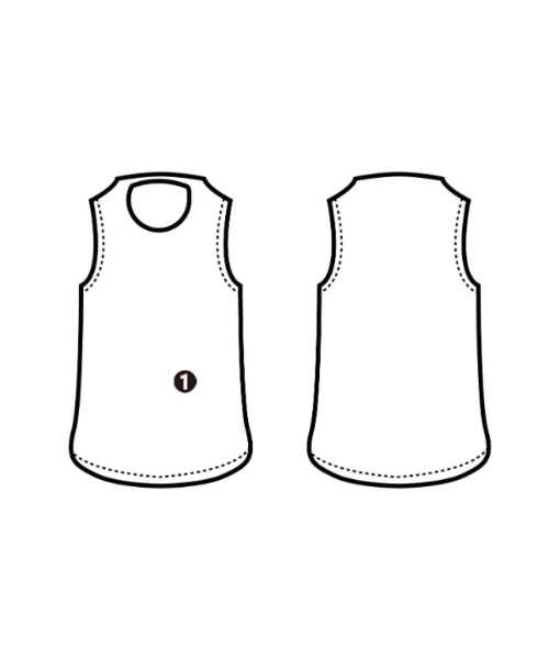 My Fav. CHILD WOMAN（マイフェブチャイルドウーマン）ノースリーブ 黒 サイズ:F レディース/2200678417034