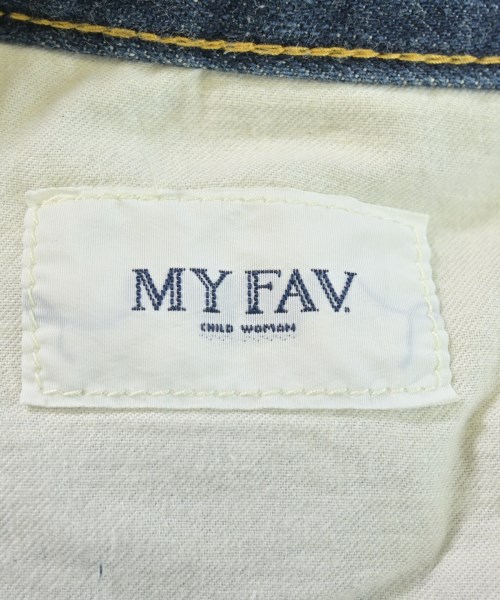 My Fav. CHILD WOMAN（マイフェブチャイルドウーマン）デニムパンツ 紺 サイズ:38(M位) レディース/2200703011183