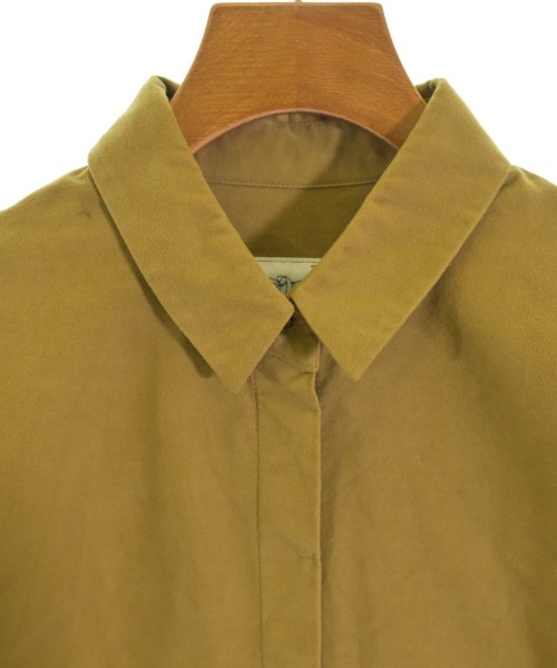 caph（カーフ）シャツワンピース 黄 サイズ:F レディース/2200653483023