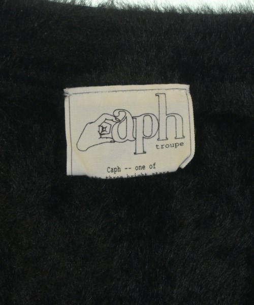 caph（カーフ）カーディガン 黒 サイズ:F レディース/2200655215011