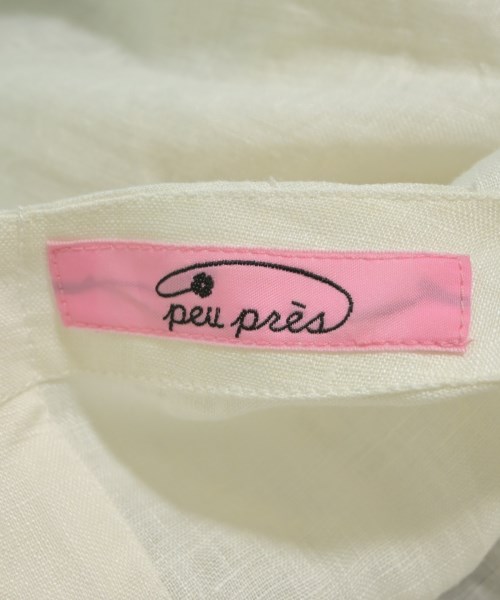 peu pres（プープレ）ブラウス 白 サイズ:F レディース/2200623912065