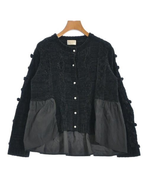 Re.Verofonna(ヴェロフォンナ)カーディガン 黒 サイズ:38(M位)/2200665168154