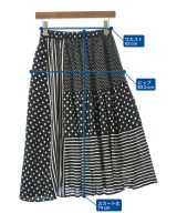 Re.Verofonna（ヴェロフォンナ）ロング・マキシ丈スカート 黒 サイズ:38(M位) レディース/2200666906076