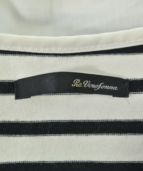 Re.Verofonna（ヴェロフォンナ）Tシャツ・カットソー 黒 サイズ:38(M位) レディース/2200683723045