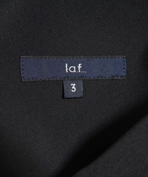 la.f...（ラエフ）ジャケット 黒 サイズ:3(M位) レディース/2200612859036
