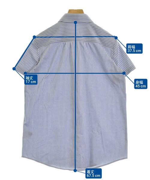 la.f...（ラエフ）カジュアルシャツ 青 サイズ:3(M位) レディース/2200612859074