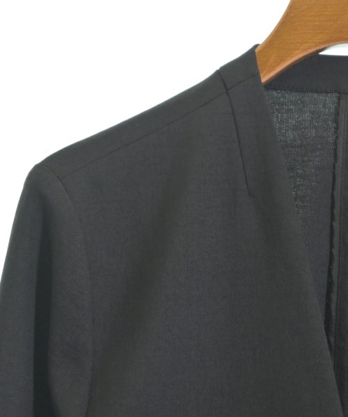 la.f...（ラエフ）ノーカラージャケット 黒 サイズ:44(XL位) レディース/2200624216032