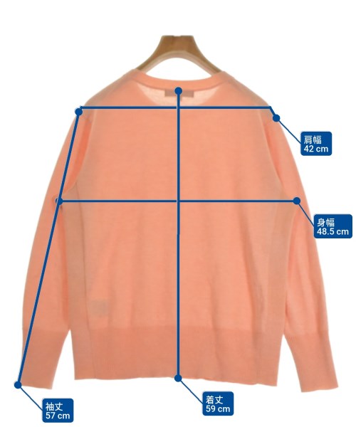 la.f...（ラエフ）ニット・セーター オレンジ サイズ:2S(M位) レディース/2200624986225