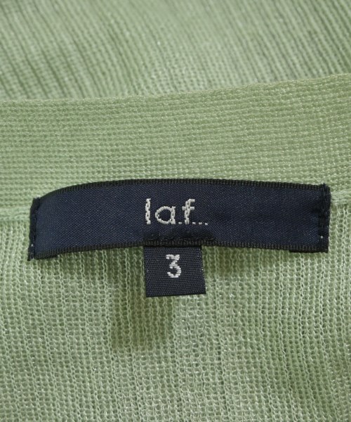 la.f...（ラエフ）カーディガン 緑 サイズ:3(M位) レディース/2200610564154