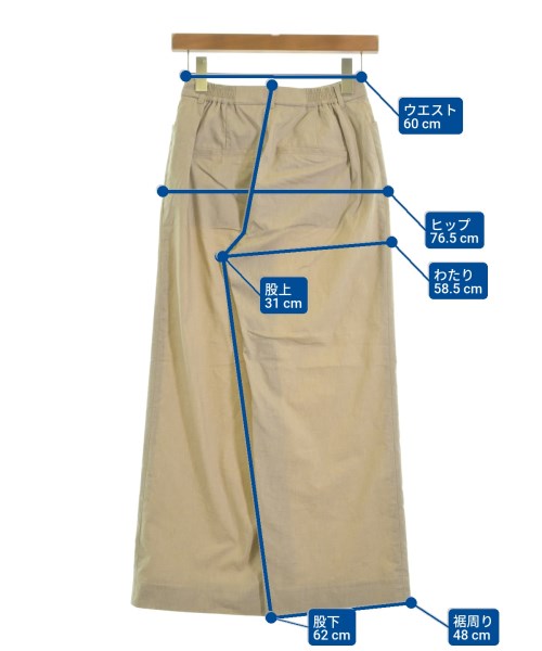 la.f...（ラエフ）スラックス ベージュ サイズ:1S(S位) レディース/2200618204021