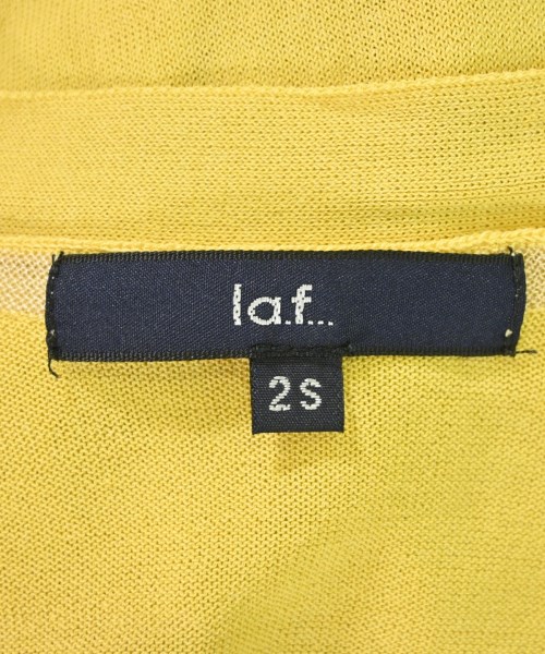 la.f...（ラエフ）カーディガン 黄 サイズ:2S(M位) レディース/2200697080097
