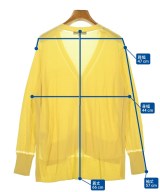 la.f...（ラエフ）カーディガン 黄 サイズ:2S(M位) レディース/2200697080097