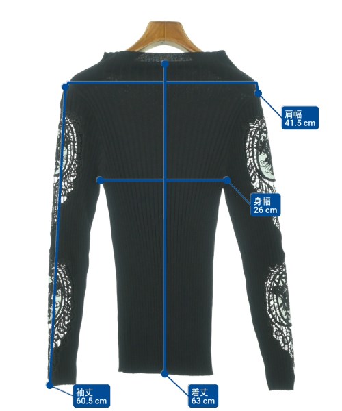 VICKY（ヴィッキー）ニット・セーター 黒 サイズ:2(M位) レディース/2200650880023