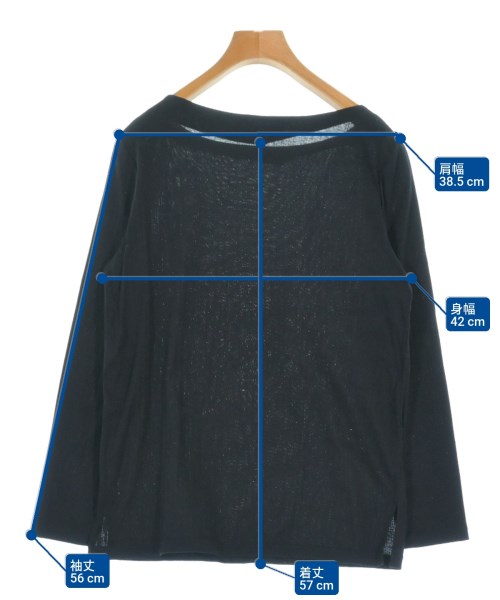 la.f...（ラエフ）Tシャツ・カットソー 黒 サイズ:1S(S位) レディース/2200650880030