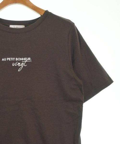 la.f...（ラエフ）Tシャツ・カットソー 茶 サイズ:3(M位) レディース/2200656191048
