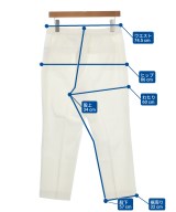 la.f...（ラエフ）スラックス 白 サイズ:42(L位) レディース/2200660178035