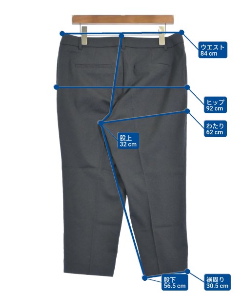 la.f...（ラエフ）スラックス グレー サイズ:44(XL位) レディース/2200660178042
