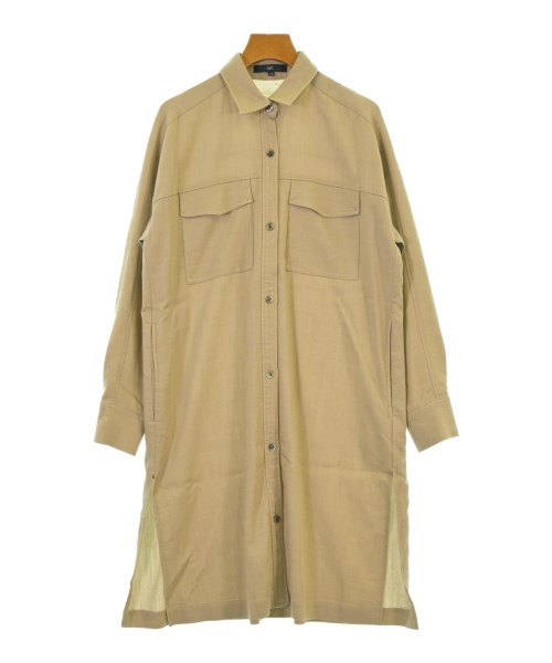 la.f...(ラエフ)シャツワンピース ベージュ サイズ:1S(S位)/2200659408143
