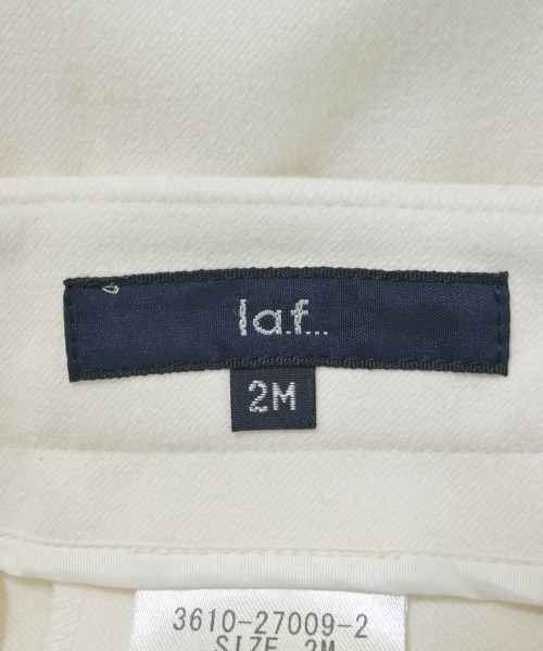la.f...（ラエフ）スラックス 白 サイズ:2M(L位) レディース/2200703324108