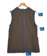la.f...（ラエフ）ベスト 茶 サイズ:2S(M位) レディース/2200702011078