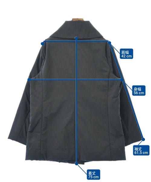 la.f...（ラエフ）ダウンコート 紺 サイズ:F レディース/2200667252011