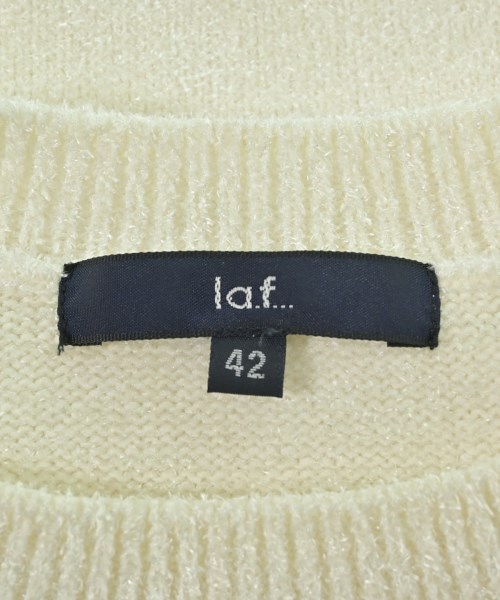 la.f...（ラエフ）ニット・セーター 白 サイズ:42(L位) レディース/2200685283011