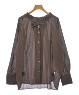 la.f...（ラエフ）ブラウス 茶 サイズ:2S(M位) レディース/2200681521063