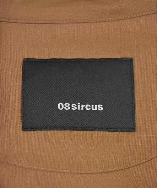 08sircus（ゼロエイトサーカス）カジュアルシャツ 茶 サイズ:4(XL位) メンズ/2200470965054