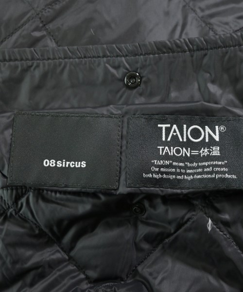 08sircus（ゼロエイトサーカス）ダウンジャケット/ダウンベスト 黒 サイズ:4(XL位) メンズ/2200639275017