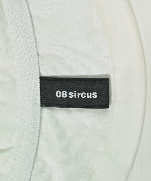 08sircus（ゼロエイトサーカス）Tシャツ・カットソー 白 サイズ:4(XL位) メンズ/2200640954109