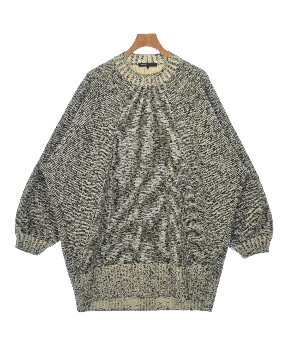 08sircus ゼロエイトサーカス ニット・セーター レディース 【古着】【中古】 08sircus（ゼロエイトサーカス）ニット・セーター 黒 サイズ:5(XXL位