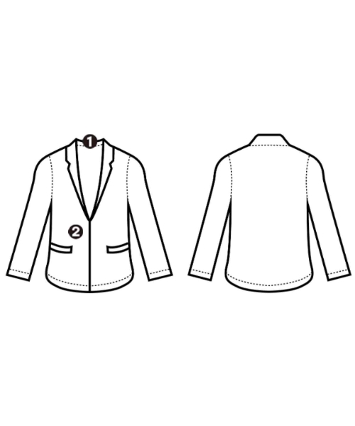 08sircus（ゼロエイトサーカス）ジャケット 紺 サイズ:2/48(M位) メンズ/2200626638030