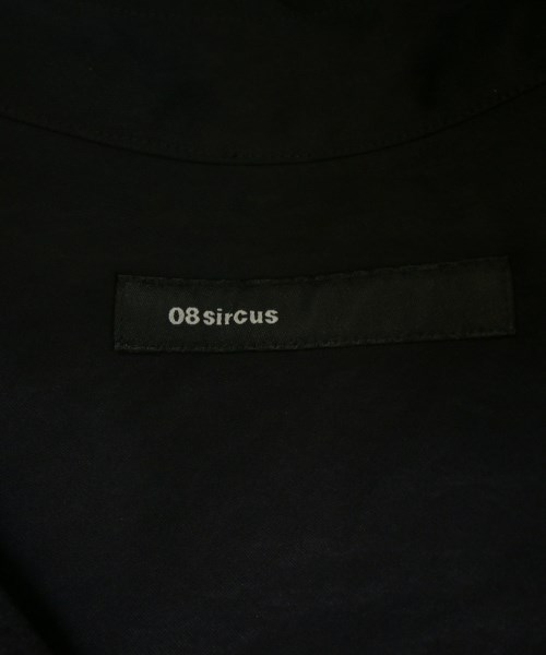 08sircus（ゼロエイトサーカス）カジュアルシャツ 黒 サイズ:1(S位) メンズ/2200616326053