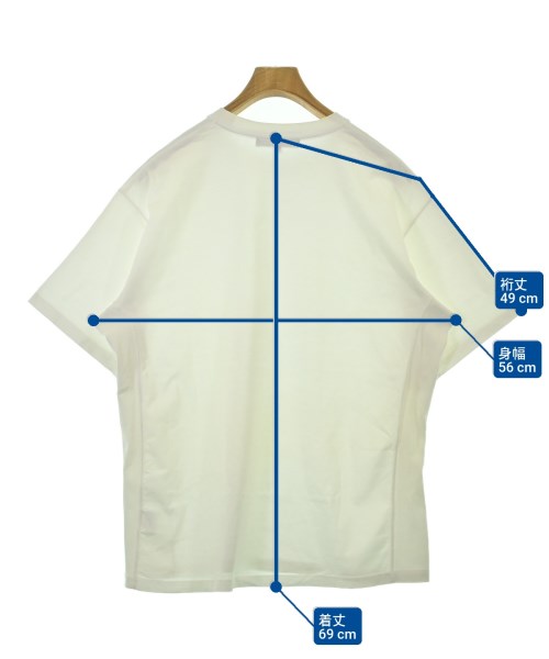 08sircus（ゼロエイトサーカス）Tシャツ・カットソー 白 サイズ:4(XL位) メンズ/2200678570166