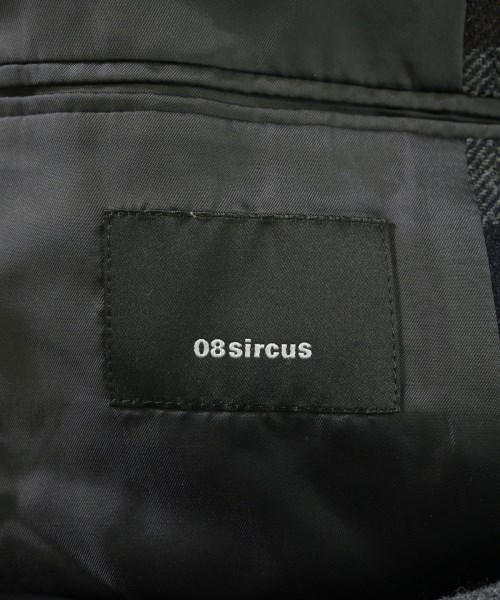 08sircus（ゼロエイトサーカス）テーラードジャケット グレー サイズ:46(M位) メンズ/2200672950032