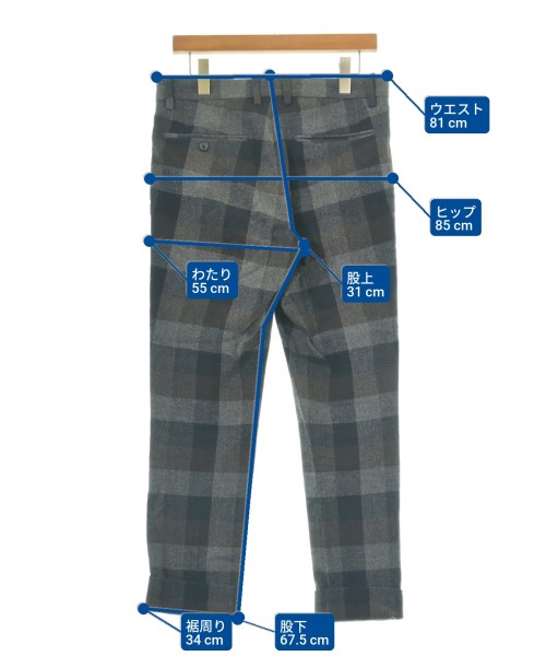 08sircus（ゼロエイトサーカス）その他 グレー サイズ:46(M位) メンズ/2200672950049